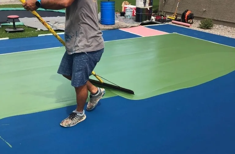 sơn sân tennis