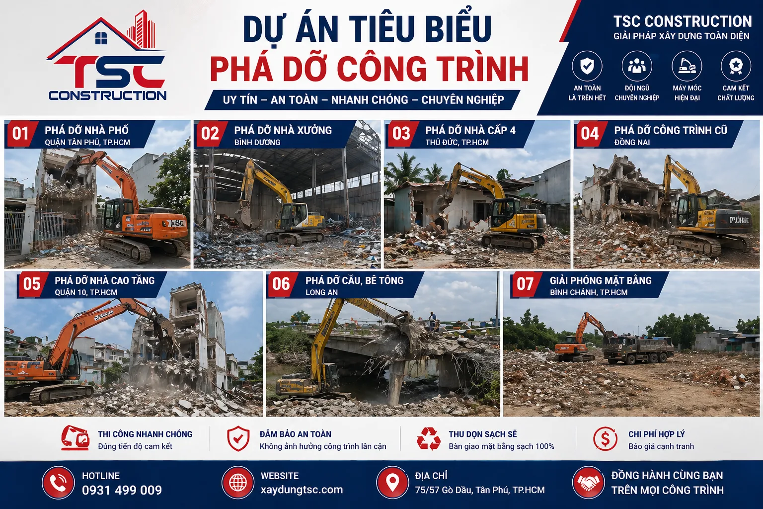 Dự án phá dỡ công trình