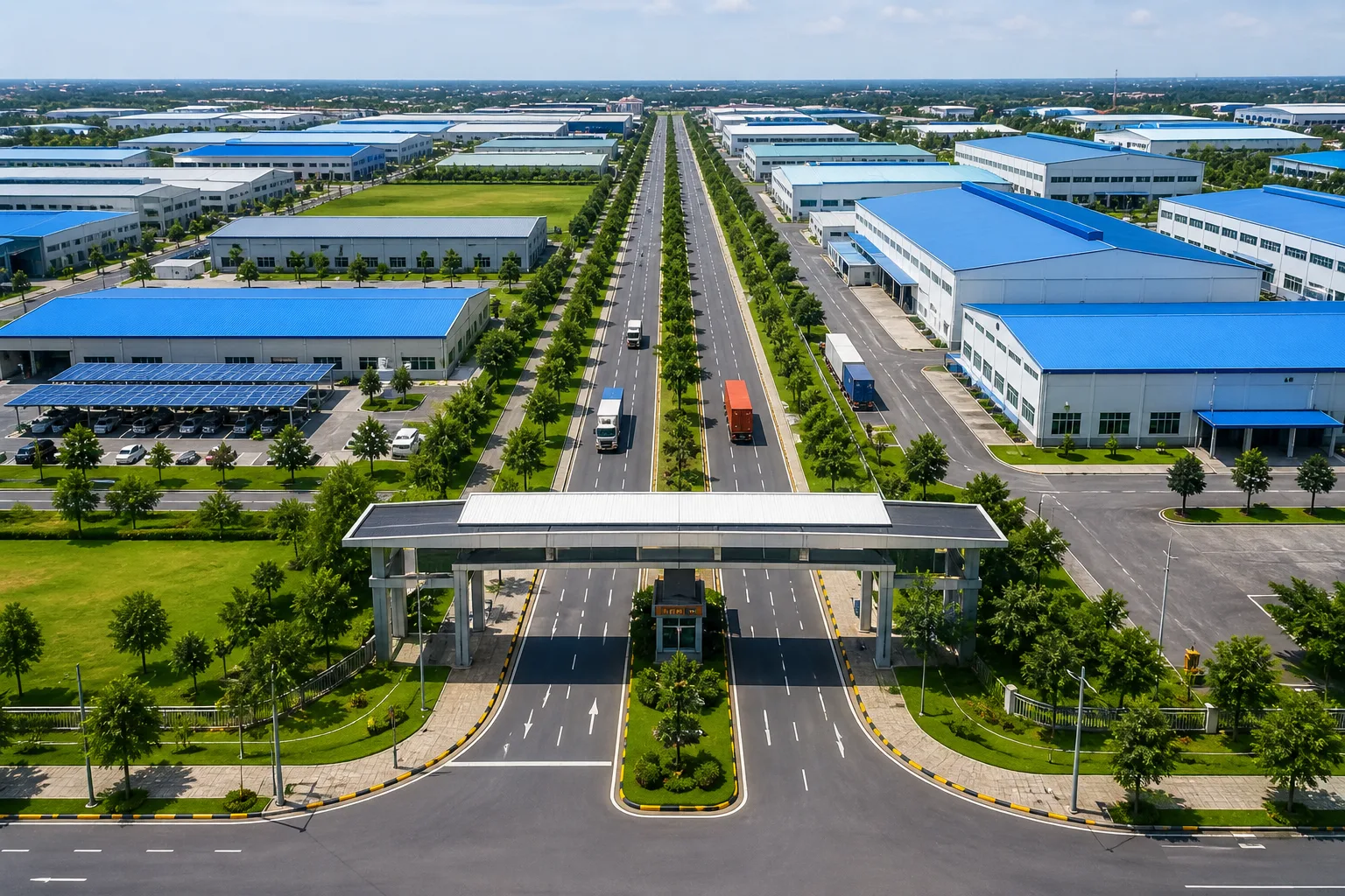 THẢM BÊ TÔNG NHỰA NÓNG KHU CÔNG NGHIỆP