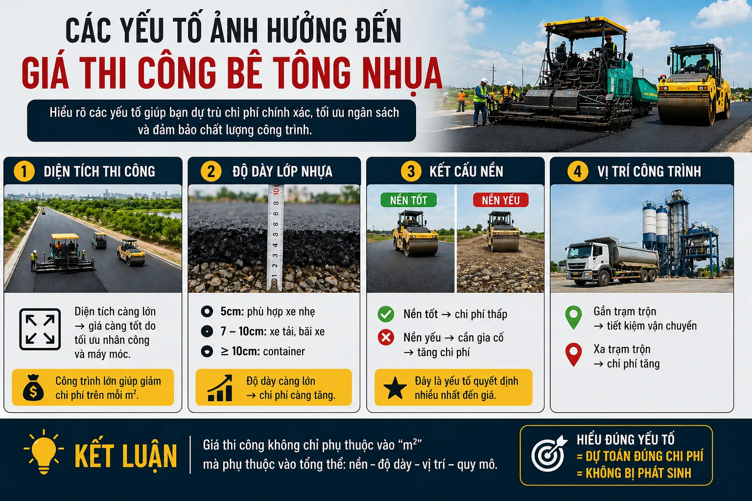 THI CÔNG THẢM BÊ TÔNG NHỰA NÓNG GIÁ RẺ – QUY TRÌNH CHUẨN, BỀN LÂU